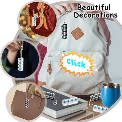 Llavero Antiestrés con Teclas y Luz